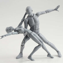Load image into Gallery viewer, 13cm Artist Art Painting Anime Figure Sketch Draw Male Female Movable Body Chan Joint Action Figure Toy Model Draw Mannequin 001
