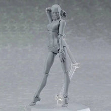 Load image into Gallery viewer, 13cm Artist Art Painting Anime Figure Sketch Draw Male Female Movable Body Chan Joint Action Figure Toy Model Draw Mannequin 001
