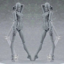 Load image into Gallery viewer, 13cm Artist Art Painting Anime Figure Sketch Draw Male Female Movable Body Chan Joint Action Figure Toy Model Draw Mannequin 001
