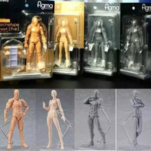 Load image into Gallery viewer, 13cm Artist Art Painting Anime Figure Sketch Draw Male Female Movable Body Chan Joint Action Figure Toy Model Draw Mannequin 001

