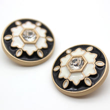 Load image into Gallery viewer, 5pcs/Set Esstudio Retro Style Metal Button Suit Coat Overcoat Pearl Buttons Clothing Decorative Buttons
