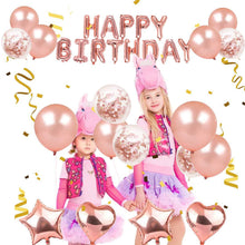Load image into Gallery viewer, Rose Gold Balloon Decoration Set Birthday Party Decoration Balloons
