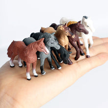 Load image into Gallery viewer, Mini Dog Toy Model Barrel Golden Retriever Shiba Inu Husky Set Cake Car Decoration Children's Educational Toys
