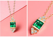 Load image into Gallery viewer, Women's for Ladies S925 Sterling Silver Zircon Necklace  Gift for Girls
