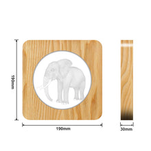 Load image into Gallery viewer, Animal Night Light Elephant Shape Led Table Lamp Creative Ambience Light
