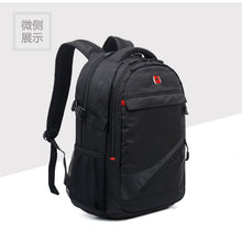 Load image into Gallery viewer, Large outdoor sports black nylon backpack for Men
