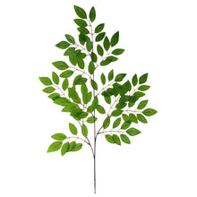 Load image into Gallery viewer, 5PCs Simulation Plant Fake Leaves Red Branch Rod Tofu Pudding Leaves DIY Background Wall Decoration

