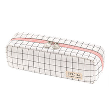 Load image into Gallery viewer, 21cm Large Capacity Rectangular Pencil Case Student Color Pencil Box
