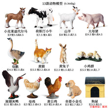 Load image into Gallery viewer, Wild Animal Model Toys Decoration Solid Tiger Lion Hippo Rhinoceros Elephant Panda Cow Set Children's Toy

