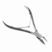 Load image into Gallery viewer, Stainless Steel 8712 Dead Skin Clipper Secondary Opening Double Fork Cuticle Nipper Beauty Pliers Manicure Tool
