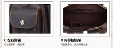Load image into Gallery viewer, Men's business messenger bag 14 inch briefcase computer bag
