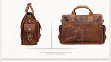 Load image into Gallery viewer, Men's business messenger bag 14 inch briefcase computer bag
