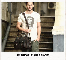 Load image into Gallery viewer, Men's business messenger bag 14 inch briefcase computer bag
