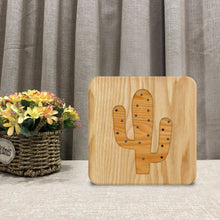 Load image into Gallery viewer, Plant Cactus Modeling Atmosphere Night Light Led Bedroom Bedside Lamp Children's Gift Light
