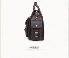 Load image into Gallery viewer, Men's business messenger bag 14 inch briefcase computer bag
