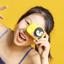 Load image into Gallery viewer, 16G Cute Mini Children's Camera Birthday Gifts Cartoon Penguin Digital Camera
