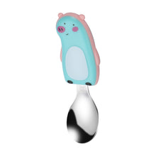 Load image into Gallery viewer, Set Cartoon Baby Spork Infant Creative Solid Food Tools Feeding Tableware
