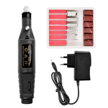 Load image into Gallery viewer, Manicure Implement Nail Mini Electric Nail Polisher Pen Type Electric Nail Grinder Exfoliating
