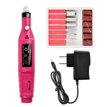 Load image into Gallery viewer, Manicure Implement Nail Mini Electric Nail Polisher Pen Type Electric Nail Grinder Exfoliating
