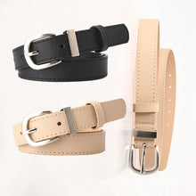 Load image into Gallery viewer, Girls' Belt Simple Student Belt with Jeans Clothing Decoration
