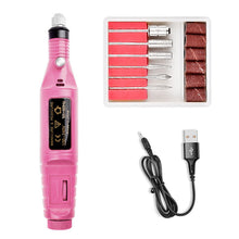Load image into Gallery viewer, Manicure Implement Nail Mini Electric Nail Polisher Pen Type Electric Nail Grinder Exfoliating
