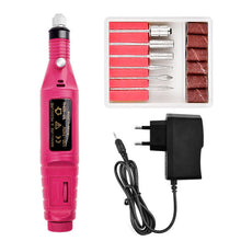 Load image into Gallery viewer, Manicure Implement Nail Mini Electric Nail Polisher Pen Type Electric Nail Grinder Exfoliating
