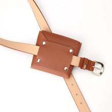 Load image into Gallery viewer, Fashion Mini Coin Purse Versatile Dress Trendy Belt Multifunctional Small Waist Bag
