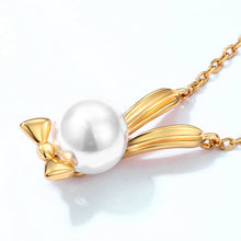 Load image into Gallery viewer, Women's Necklace Rabbit Sterling Silver S925 Silver Plated Shell Choker  Gift for Girls
