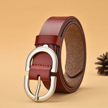 Load image into Gallery viewer, New Genuine Leather Belt Women's Super Hot All-Match Belt Women's Retro Easy Matching
