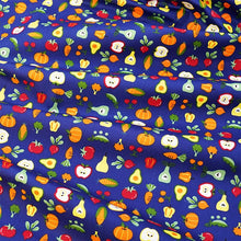 Load image into Gallery viewer, 160x50cm Cotton Chino Fruit Pineapple Strawberry Peach Dress Cloth, Bed Sheet Tablecloth Handmade Shell Fabric
