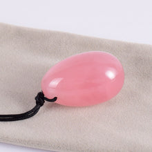 Load image into Gallery viewer, Egg-Shaped Craft Postpartum Exercise Training Ball Massage Stick Jade Powder Crystal Egg Vulva Egg
