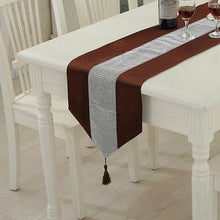 Load image into Gallery viewer, White 32*180Cm Christmas Party Table Runner Rectangle Tablecloth Dining Tea Home Decor 1Pc Zf0068
