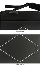 Load image into Gallery viewer, Waterproof men's backpack with code lock outdoor anti-theft travel backpack
