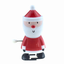 Load image into Gallery viewer, 1PCs Cute Clockwork Santa Claus Toy Shaking Head Walking Winding Santa Snowman Holiday Decoration
