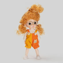 Load image into Gallery viewer, 16cm Mini BJD Doll Cute Sweet Face Kawaii 3D Big Eyes 13 Movable Jointed Dress Up Fashion Doll Birthday Gift For Girl
