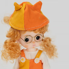 Load image into Gallery viewer, 16cm Mini BJD Doll Cute Sweet Face Kawaii 3D Big Eyes 13 Movable Jointed Dress Up Fashion Doll Birthday Gift For Girl
