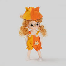 Load image into Gallery viewer, 16cm Mini BJD Doll Cute Sweet Face Kawaii 3D Big Eyes 13 Movable Jointed Dress Up Fashion Doll Birthday Gift For Girl
