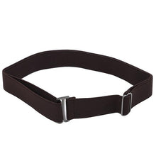 Load image into Gallery viewer, Women's No Show Invisible Belt Elastic Stretch Waist Belt with Flat Buckle
