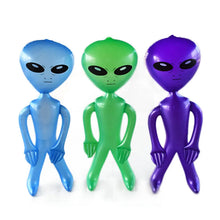 Load image into Gallery viewer, 170cm Giant Alien Model Green Purple Blue Gray Pink ET Kids Adult Inflatable Toy Halloween Cosplay Brithday Party Supply Blow Up
