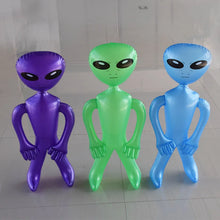 Load image into Gallery viewer, 170cm Giant Alien Model Green Purple Blue Gray Pink ET Kids Adult Inflatable Toy Halloween Cosplay Brithday Party Supply Blow Up
