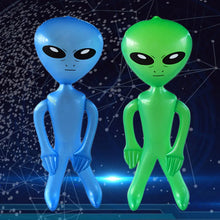 Load image into Gallery viewer, 170cm Giant Alien Model Green Purple Blue Gray Pink ET Kids Adult Inflatable Toy Halloween Cosplay Brithday Party Supply Blow Up
