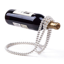 Load image into Gallery viewer, Pearl Necklace Wine Rack Suspension Wine Rack Creative Home Desktop Decoration Ornaments
