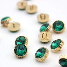 Load image into Gallery viewer, 5pcs/Set Clothing Decorative Buttons Metal Cufflink Square round Pearlescent Sweater Button
