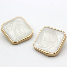 Load image into Gallery viewer, 5pcs/Set Clothing Decorative Buttons Metal Buttons Square Decoration Coat Buttons

