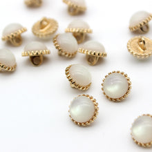 Load image into Gallery viewer, 5pcs/Set Clothing Decorative Buttons Metal Cufflink Square round Pearlescent Sweater Button
