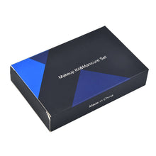 Load image into Gallery viewer, Jgj Stainless Steel Nail Clippers Blue Nail Clippers Set Gift Nail Scissors 7-Piece Set
