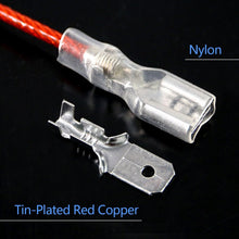Load image into Gallery viewer, 180/90/30PCS 2.8mm 4.8mm 6.3mm Insulated Spade Wire Connectors Female &amp; Male Crimp Terminal Set Electrical Cable Crimp Terminal
