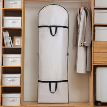 Load image into Gallery viewer, 180CM Wedding Bridal Dress Dust Cover for Home Wardrobe Gown Garment Clothes Storage Protective Bag Waterproof Dustproof Covers
