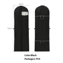 Load image into Gallery viewer, 180CM Wedding Bridal Dress Dust Cover for Home Wardrobe Gown Garment Clothes Storage Protective Bag Waterproof Dustproof Covers
