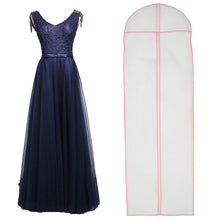 Load image into Gallery viewer, 180cm Wedding Dress Bag Clothes Hanging Garment Dress Clothes Suit Coat Dust Cover Home Storage Bag  For Wedding Dresses
